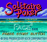 Заставка игры Solitaire Poker